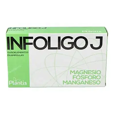 Infoligo j li-mg-p-mn 20 ampollas, Plantis