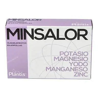 Minsalor 20 ampollas a. a 2 ml, Plantis