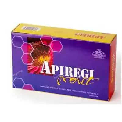 Apiregi provit 20 ampollas, Plantis