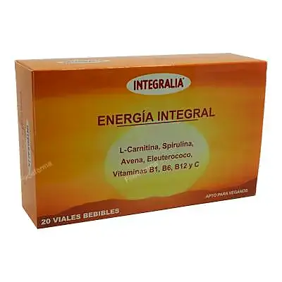Energía integral 20 viales, Integralia