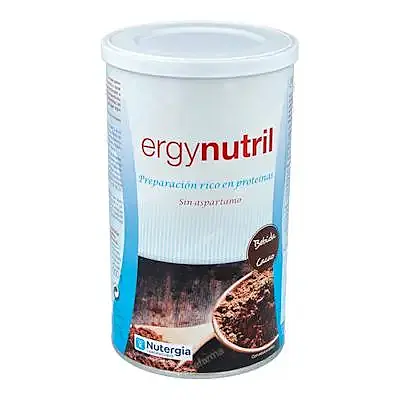 Ergynutril cacao sin aspartamo 350 g, Nutergia