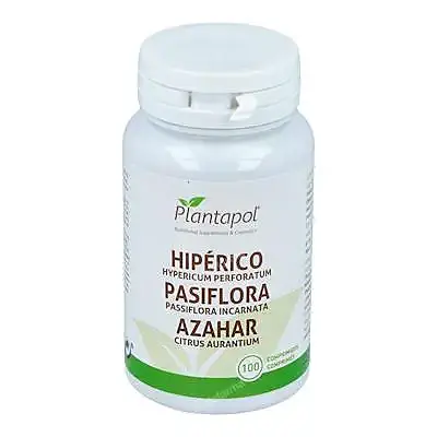 Hiperico -pasiflora-azahar 100 comprimidos, Plantapol