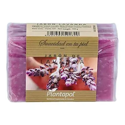 Jabón natural de lavanda 100 g, Plantapol