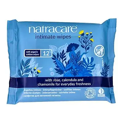 Toallitas intimas 12und BIO, Natracare