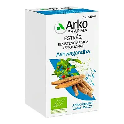 Arkocapsulas ashwagandha 45 BIO, Arkopharma