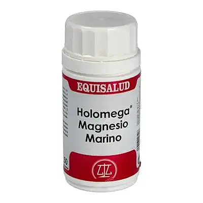 Holomega magnesio marino 50 cápsulas, Equisalud