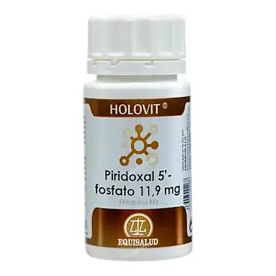 Holovit PIRIDOXAL-5-FOSFATO 11,9 mg vitamina B6 50 cápsulas, Equisalud