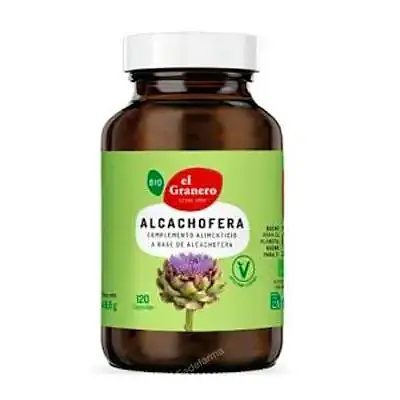 Alcachofera BIO 120 cápsulas, El Granero