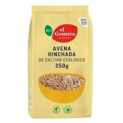 Avena hinchada BIO 250 g, El Granero