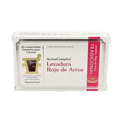 New activecomplex levadura roja de arroz 60 comprimidos, Pharma Nord