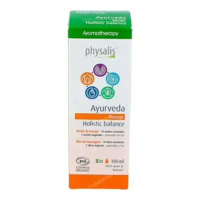Ayurveda holistic balance aceite masaje BIO 100 ml, Physalis