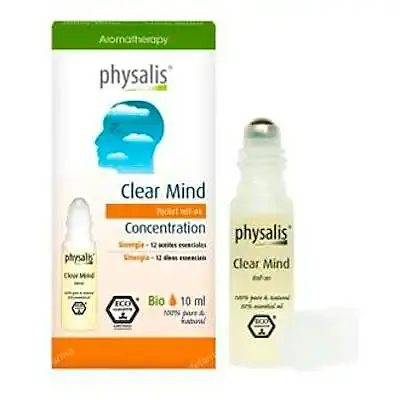 Clear mind concentracion roll-on BIO 10 ml, Physalis