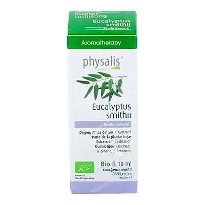 Aceite esencial de eucalipto smithii BIO 10 ml, Physalis