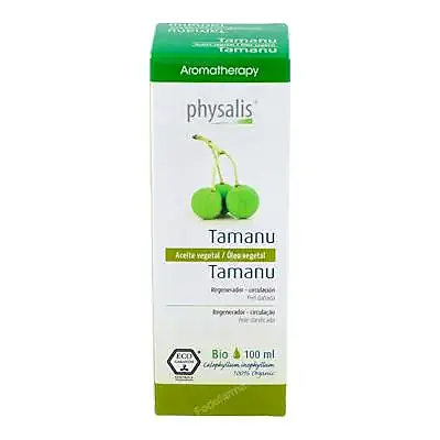 Tamanu aceite vegetal BIO 100 ml, Physalis