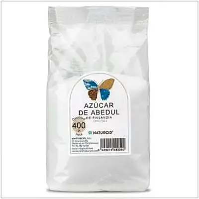 Azúcar de abedul 400 g, Naturcid