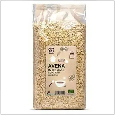 Copos de avena mini sin gluten BIO 1 kg, Naturcid