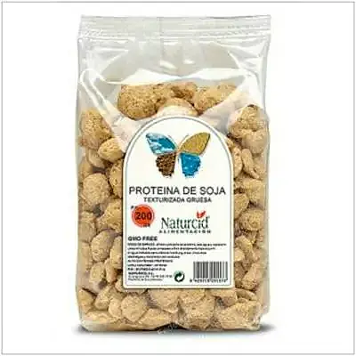 Proteína de soja texturizada gruesa 200 g, Naturcid