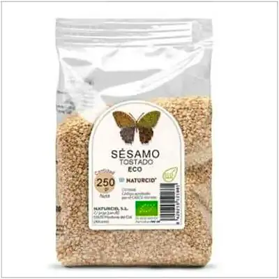 Sésamo tostado BIO 250 g, Naturcid