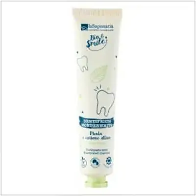 Dentífrico menta-carbón 75 ml, La Saponaria