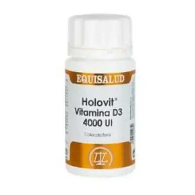 Holovit vitamina D3 4000UI 50 perlas, Equisalud