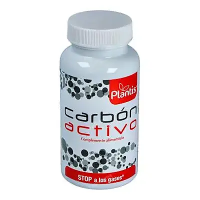Carbón activado 60 cápsulas, Plantis