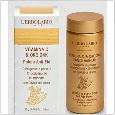Vitamina C oro limpiadora en polvo 35 g, L'Erbolario