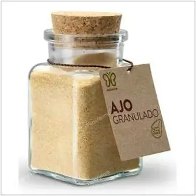 Ajo granulado especia BIO 110 g, Naturcid