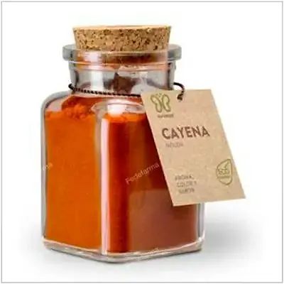 Cayena-chili molida especia BIO 75 g, Naturcid