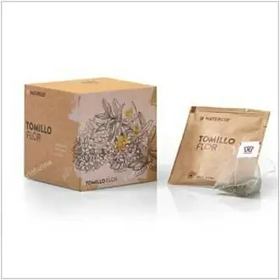 Tomillo flor infusión BIO 10 pirámides, Naturcid