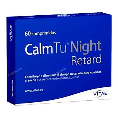 Calm tu night retard 60 comprimidos, Vitae