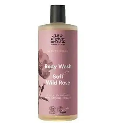 Soft wild rose gel de baño BIO 500 ml, Urtekram