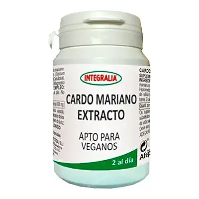 Cardo mariano extracto 60 cápsulas, Integralia