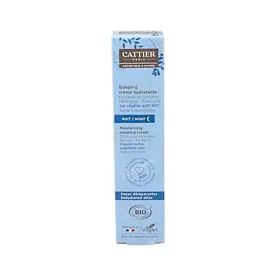 Crema hidratante de noche 50 ml, Cattier