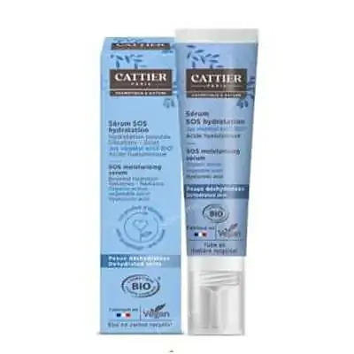 Sérum hidratante SOS rostro cuello y escote 30 ml, Cattier