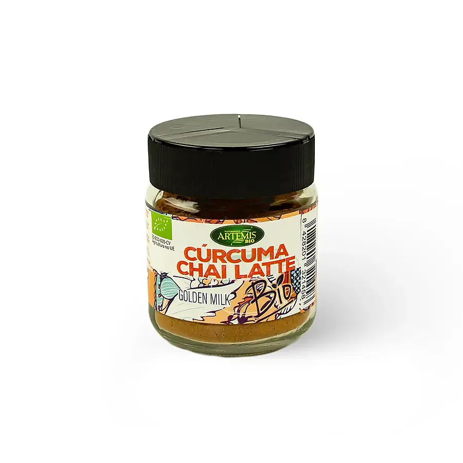 Cúrcuma chai latte tarro BIO 60 g, Artemis