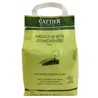 Arcilla verde triturada 3 kg, Cattier