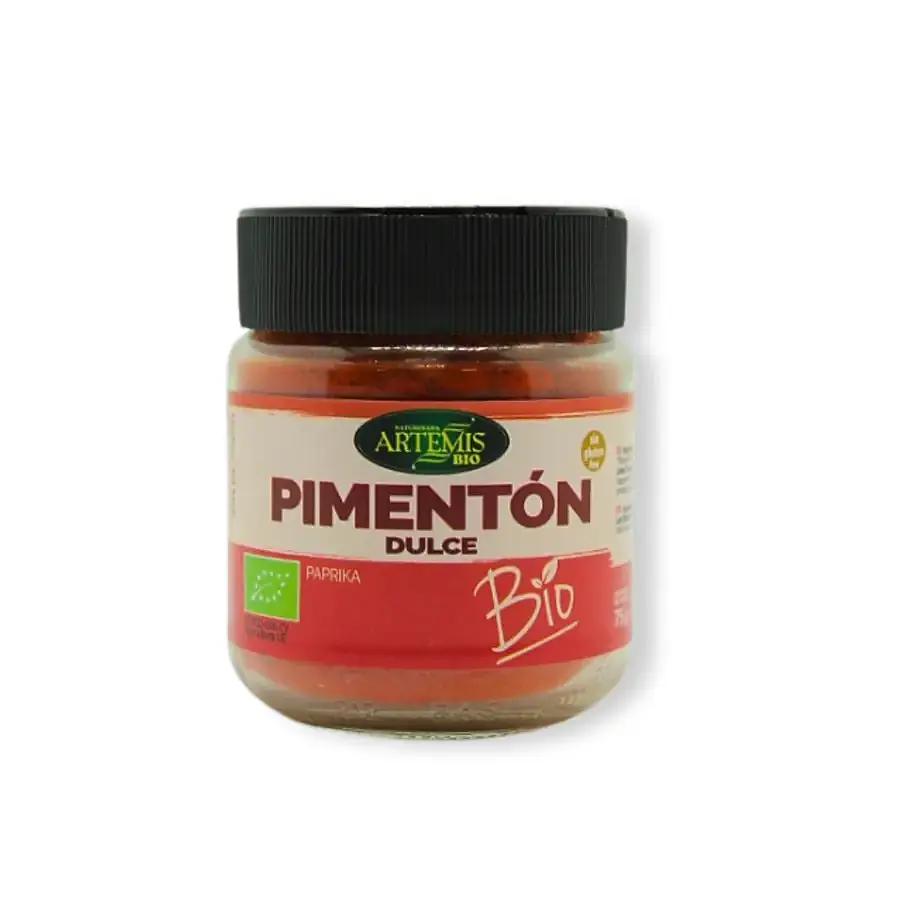Pimenton dulce XL especia BIO 75 g, Artemis Bio