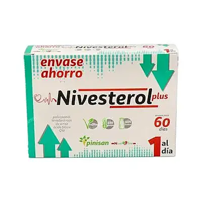 Nivesterol plus nivel line 60 cápsulas, Pinisan