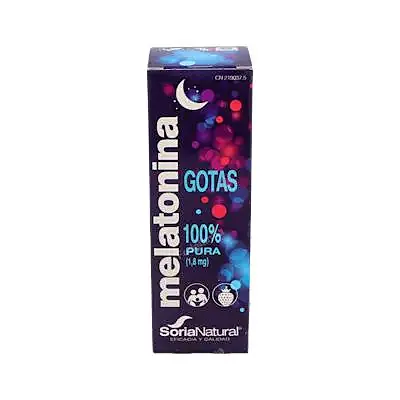 Melatonina gotas 50 ml, Soria Natural