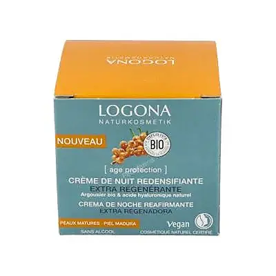 Age protection crema noche extra regeneradora 50 ml, Logona