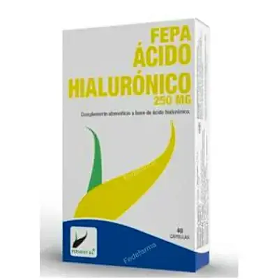 Ácido hialurónico 250 mg fepadiet 40 cápsulas, Fepa