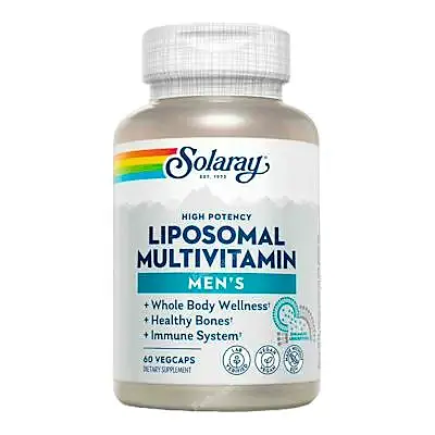 Mens multivitamin liposomal 60 cápsulas vegetales, Solaray