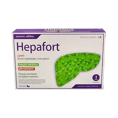 Hepafort 20 ampollas, Dietmed