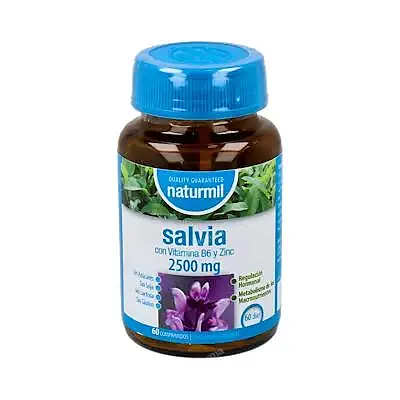 Salvia b6 y zinc dietmed 60 comprimidos, Naturmil