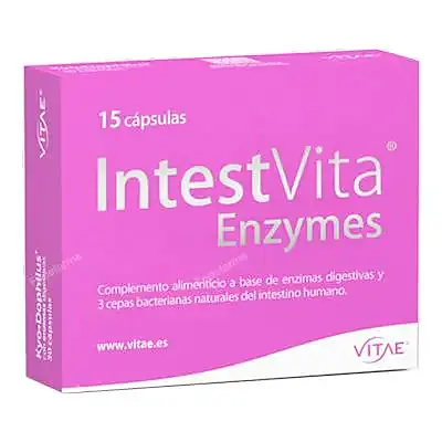 Intestvita enzymes 30 cápsulas, Vitae