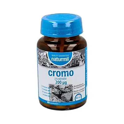 Cromo picolinato 200ug 60 comprimidos, Naturmil