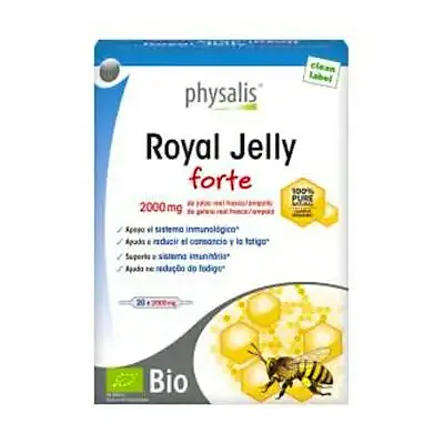 Royal jelly forte BIO 20 ampollas, Physalis