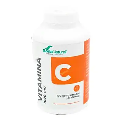 Vitamina c 1000 mg liberacion sost soria 100 comprimidos, Soria Natural