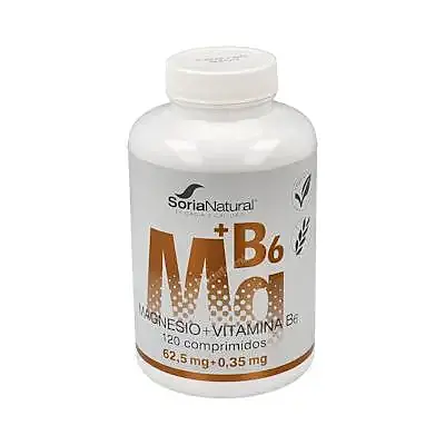 Magnesio + b6 120 comprimidos, Soria Natural