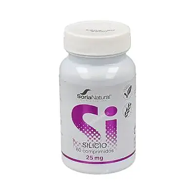 Silicio liberacion sostenida 25 mg soria nat 60 comprimidos, Soria Natural